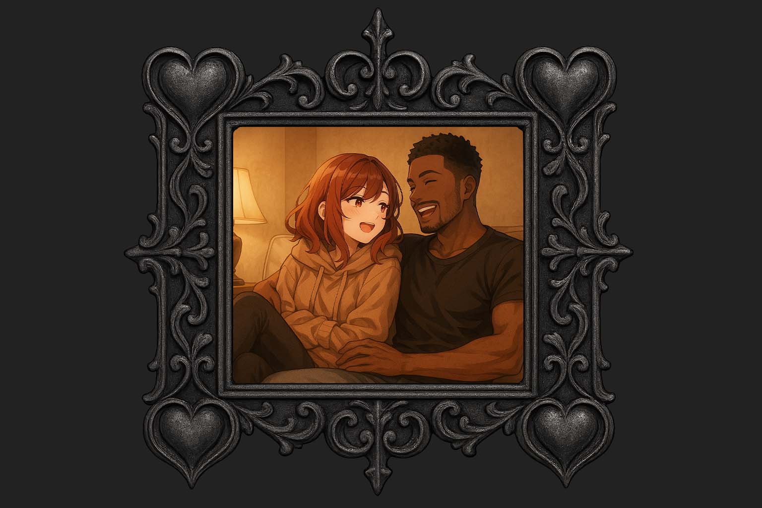 Victoria the vampire with pink hair